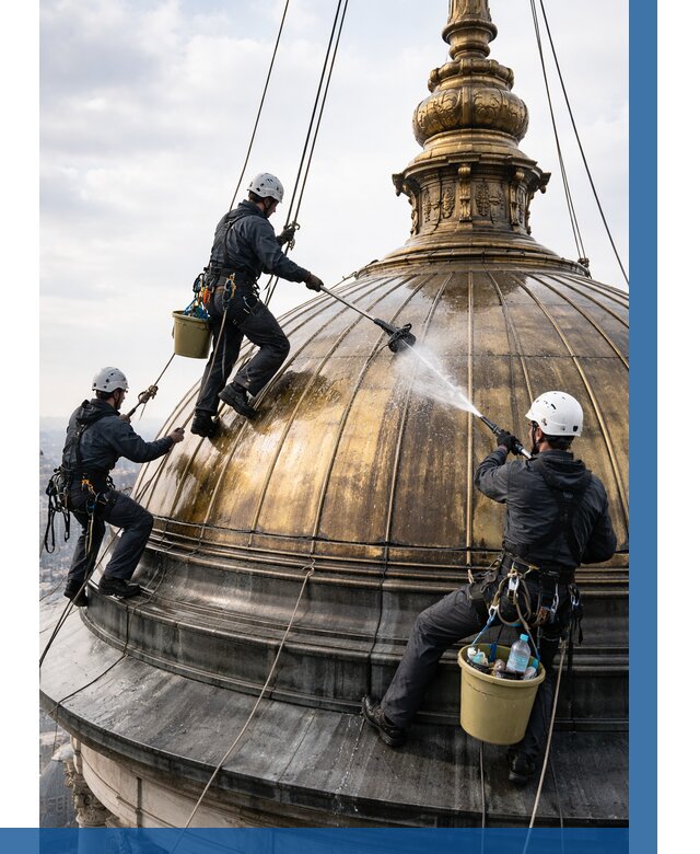 Мойка куполов и шпилей в Кинешме от 8086 р. - заказать | ВЫСОТНИК-Кнш