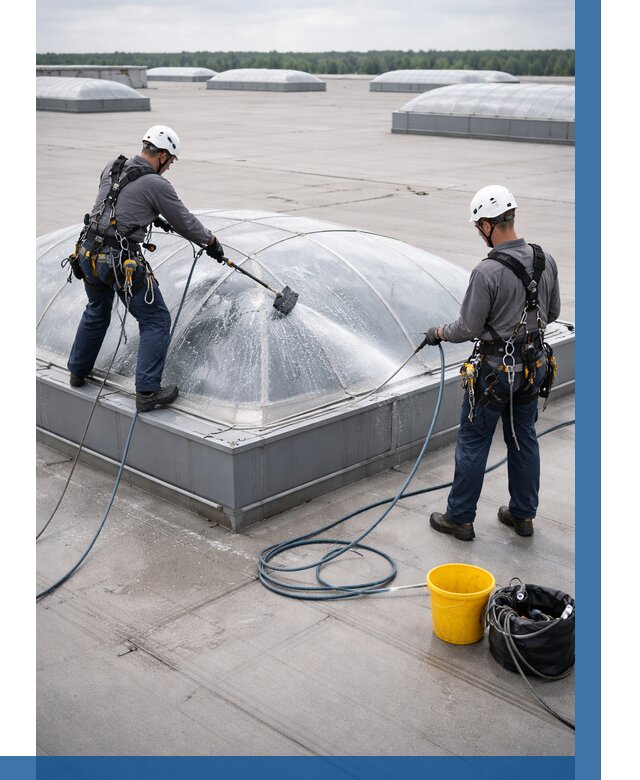 Мойка зенитных фонарей в Кинешме, заказать от 4548 р. | ВЫСОТНИК-Кнш