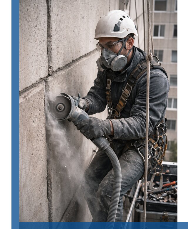 Штробление межпанельных швов в Кинешме качественно и быстро