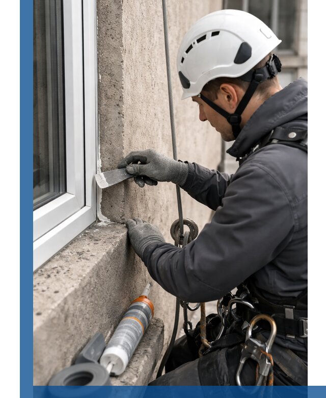 Герметизация монтажных швов окон в Кинешме с гарантией качества