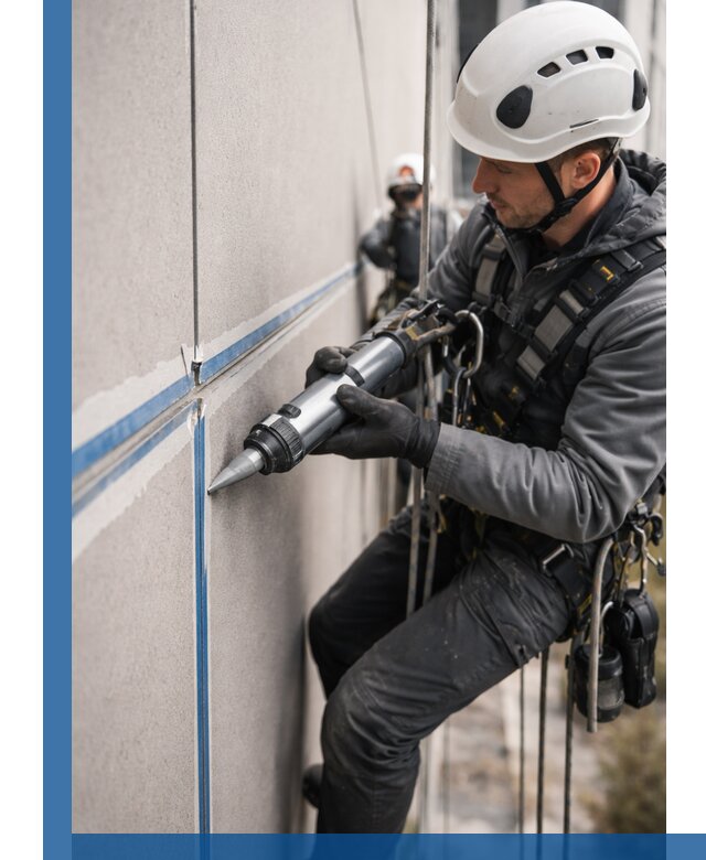 Герметизация стыков фасадных панелей в Кинешме качественно и быстро