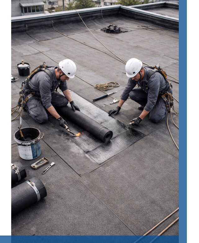 Ремонт мягкой кровли под ключ в Кинешме от 707 р. | ВЫСОТНИК-Кнш