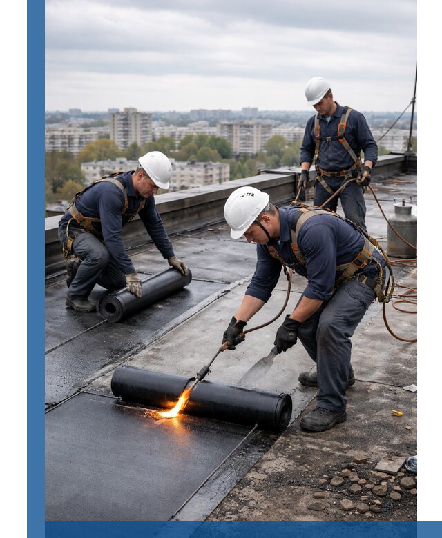 Ремонт наплавляемой кровли в Кинешме качественно и надежно
