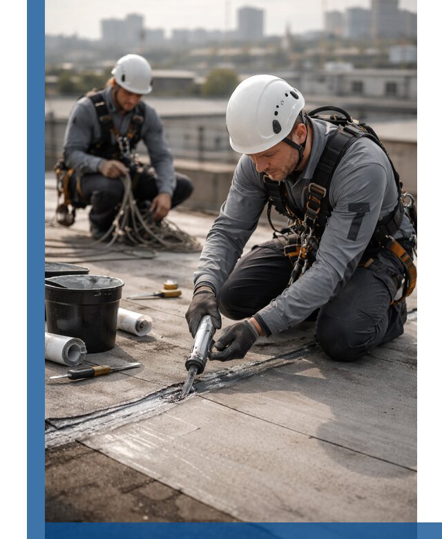 Аварийное и капитальное устранение протечек кровли в Кинешме