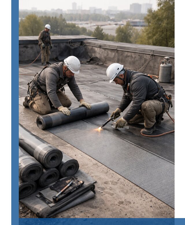 Монтаж мягкой кровли в Кинешме профессионально и надежно