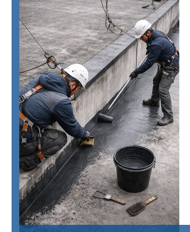 Гидроизоляция кровли жидкой резиной профессионально в Кинешме