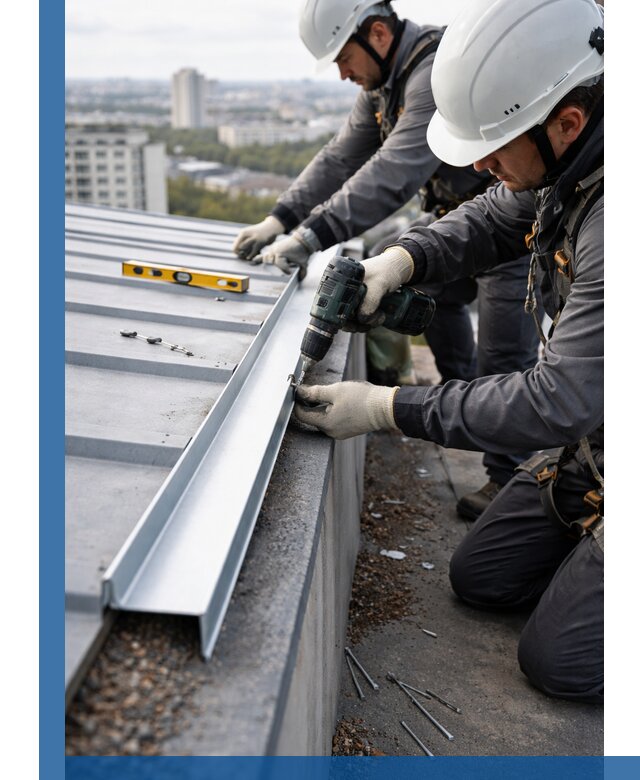 Монтаж капельника на кровле в Кинешме с гарантией качества