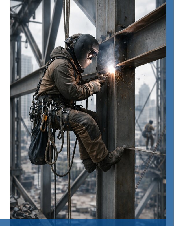 Высотные сварочные работы в Кинешме от 3537 р. | ВЫСОТНИК-Кнш