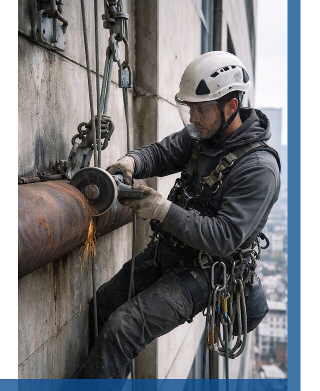 Резка металла на высоте в Кинешме по цене от 4548 р. | ВЫСОТНИК-Кнш