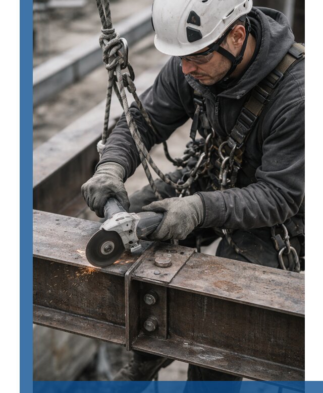 Резка металла на высоте в Кинешме для зданий и конструкций