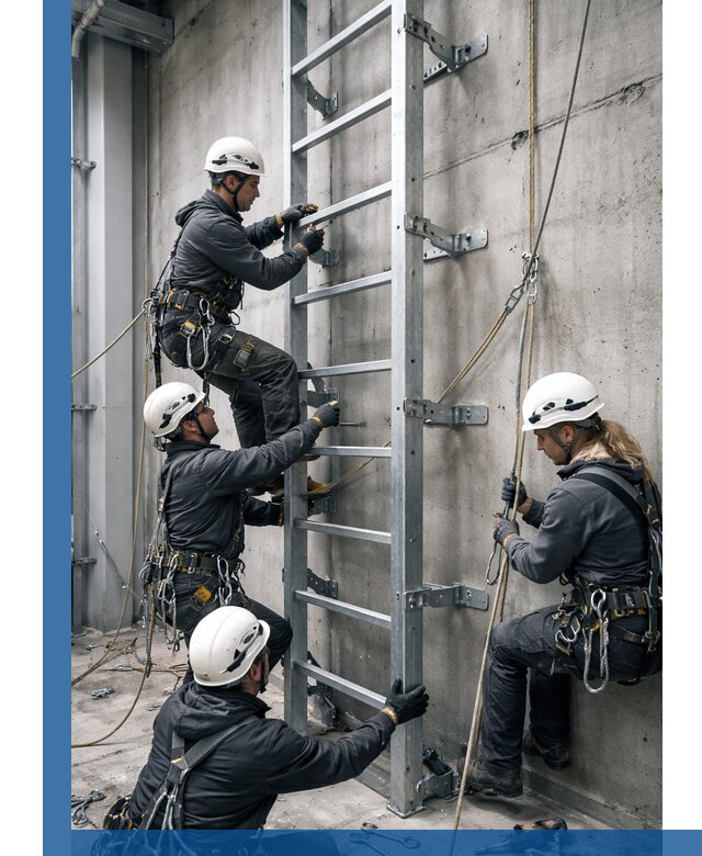 Монтаж металлических лестниц в Кинешме под ключ со гарантией