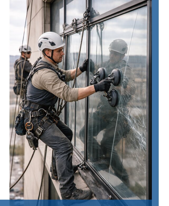 Замена стекла в витраже в Кинешме под ключ от 8591 р. | ВЫСОТНИК-Кнш