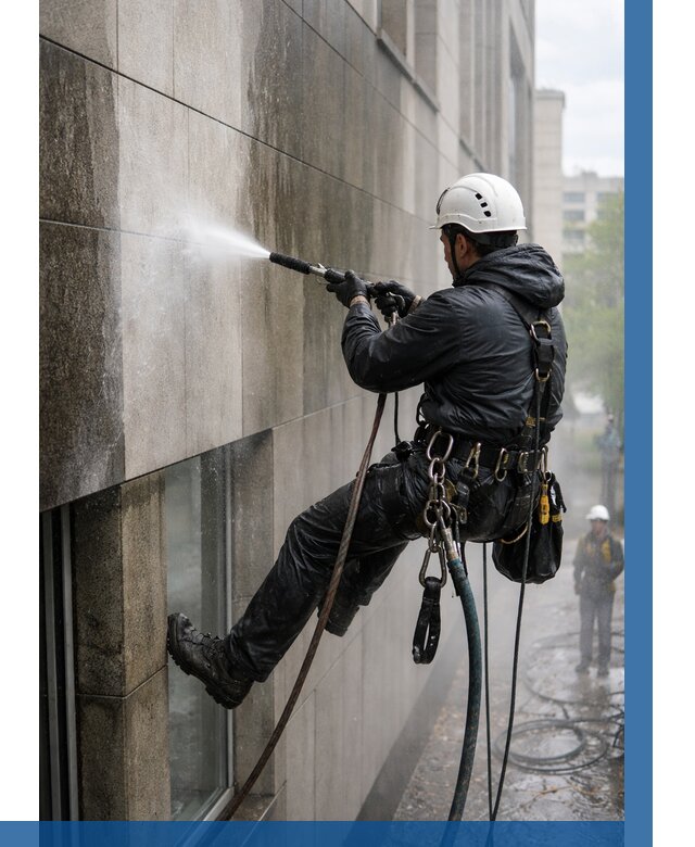 Гидроструйная очистка поверхностей в Кинешме от 859 р. | ВЫСОТНИК-Кнш