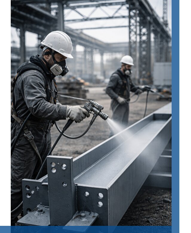 Антикорроз. обработка металлоконстр. в Кинешме от 455 р. | ВЫСОТНИК-Кнш