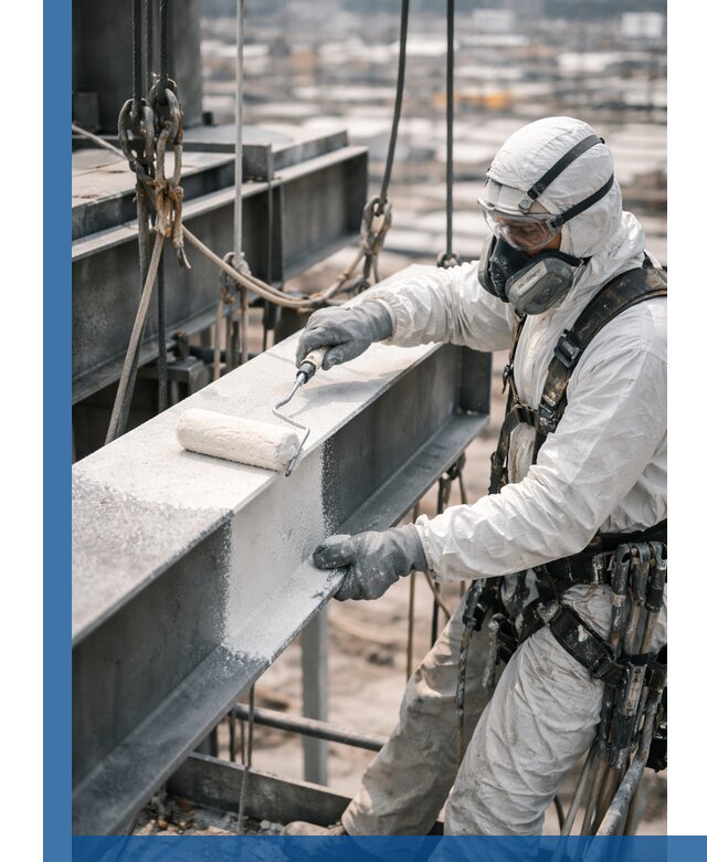 Профессиональная огнезащитная обработка металлоконструкций в Кинешме