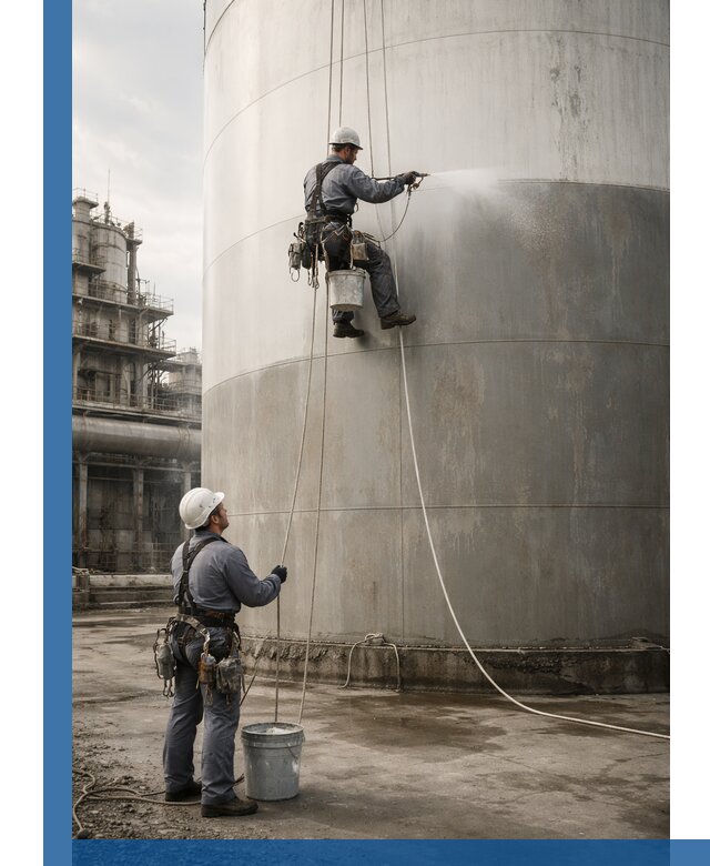 Покраска стальных резервуаров и емкостей в Кинешме профессионально