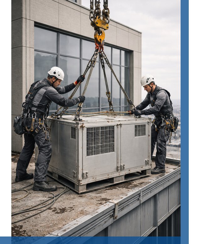 Такелажные работы на высоте в Кинешме от 8086 р. | ВЫСОТНИК-Кнш