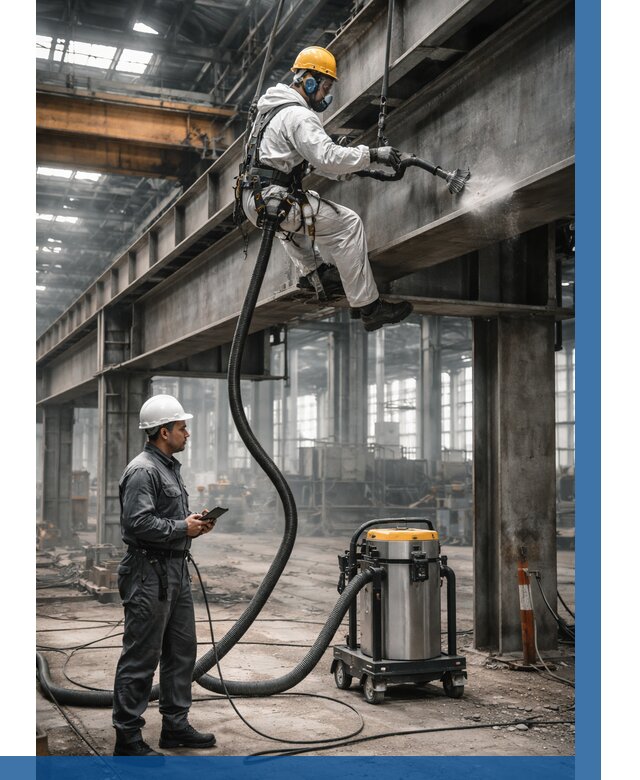 Обеспыливание конструкций в цехе в Кинешме от 4245 р. | ВЫСОТНИК-Кнш