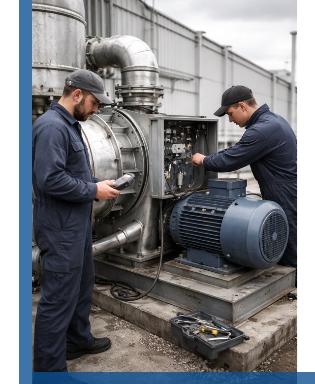 Техническое обслуживание промышленного оборудования в Кинешме