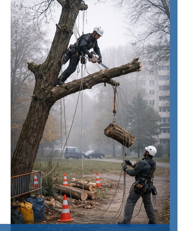 Удаление аварийных деревьев в Кинешме от 15161 р. | ВЫСОТНИК-Кнш