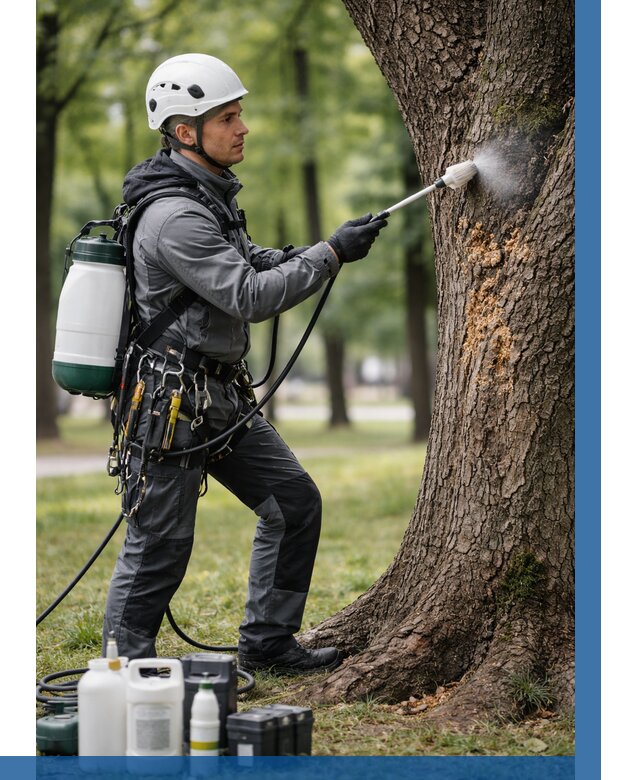 Обработка деревьев от вредителей в Кинешме от 4548 р. | ВЫСОТНИК-Кнш