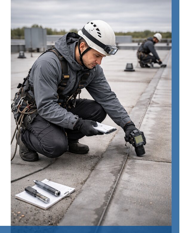 Обследование кровли на протечки в Кинешме от 4548 р. | ВЫСОТНИК-Кнш