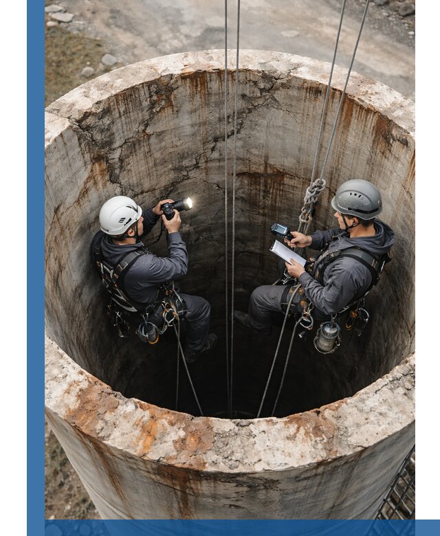 Обследование дымовой трубы: диагностика и оценка состояния в Кинешме